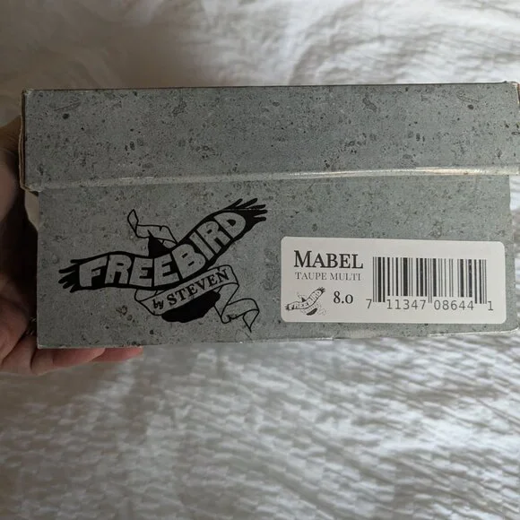 Freebird Mabel oxford, taupe multi - size 8M - Picture 5 of 11